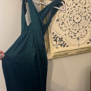 Elegant Teal Dress